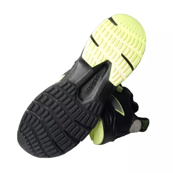 adidas 90s Valasion Shoes Men\'\'s Size 9 Sneakers Black Hi-Res Yellow EG5639 main image 6